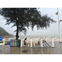 溪涌之行，6月風(fēng)雨擋不住激埃特的熱情